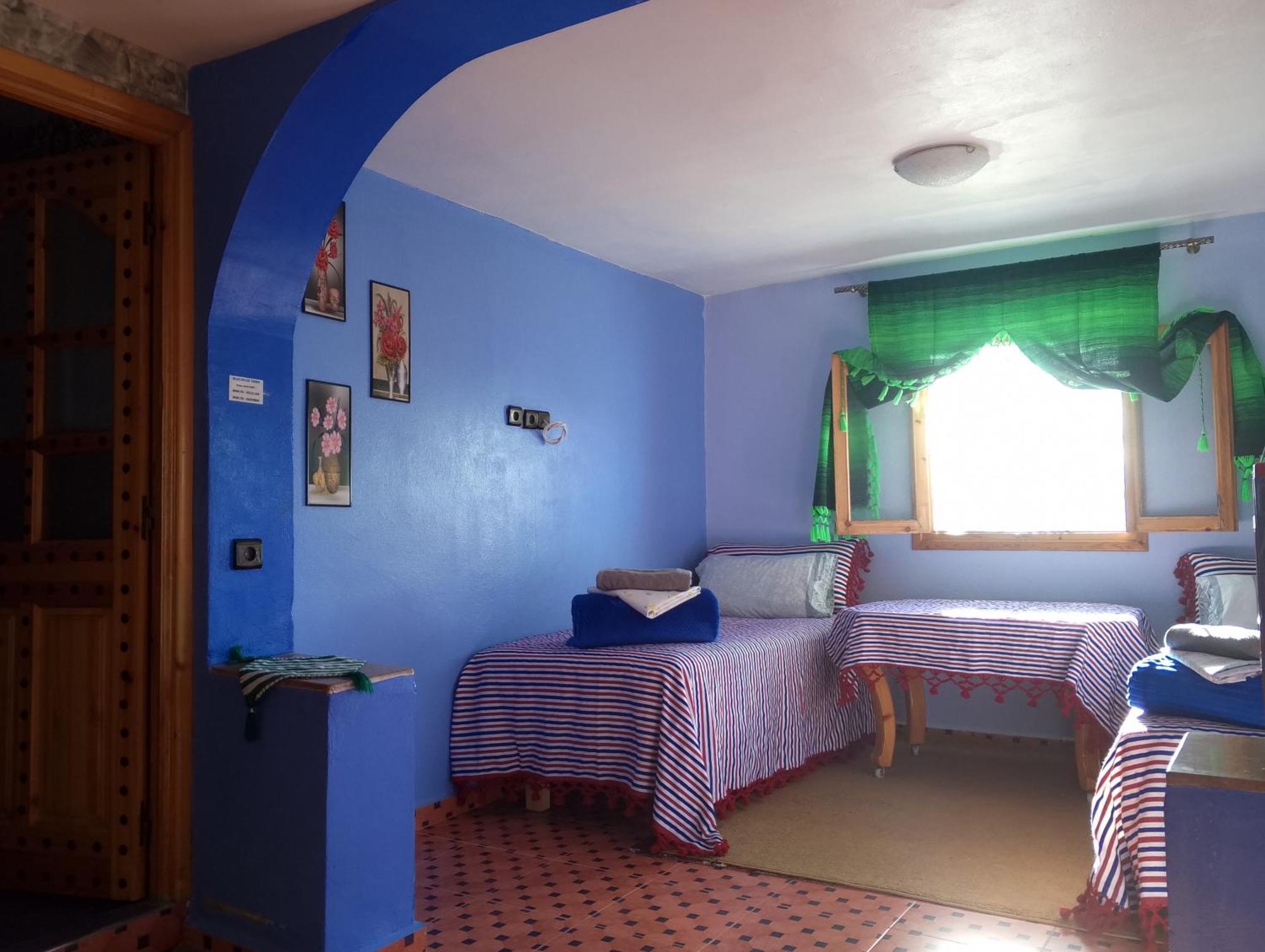 Blue House Town Villa Chefchaouen Exteriör bild